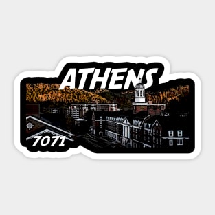 Athens Comic Book City Sticker